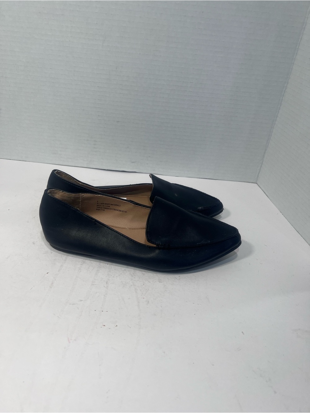 a new day Black Slip-On Loafers for Women